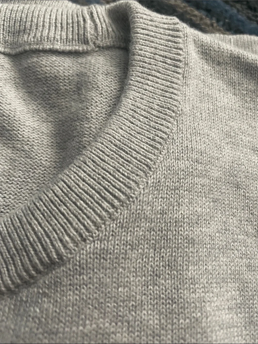 J. Crew Men's Crewneck Sweater in Heather Light Gray